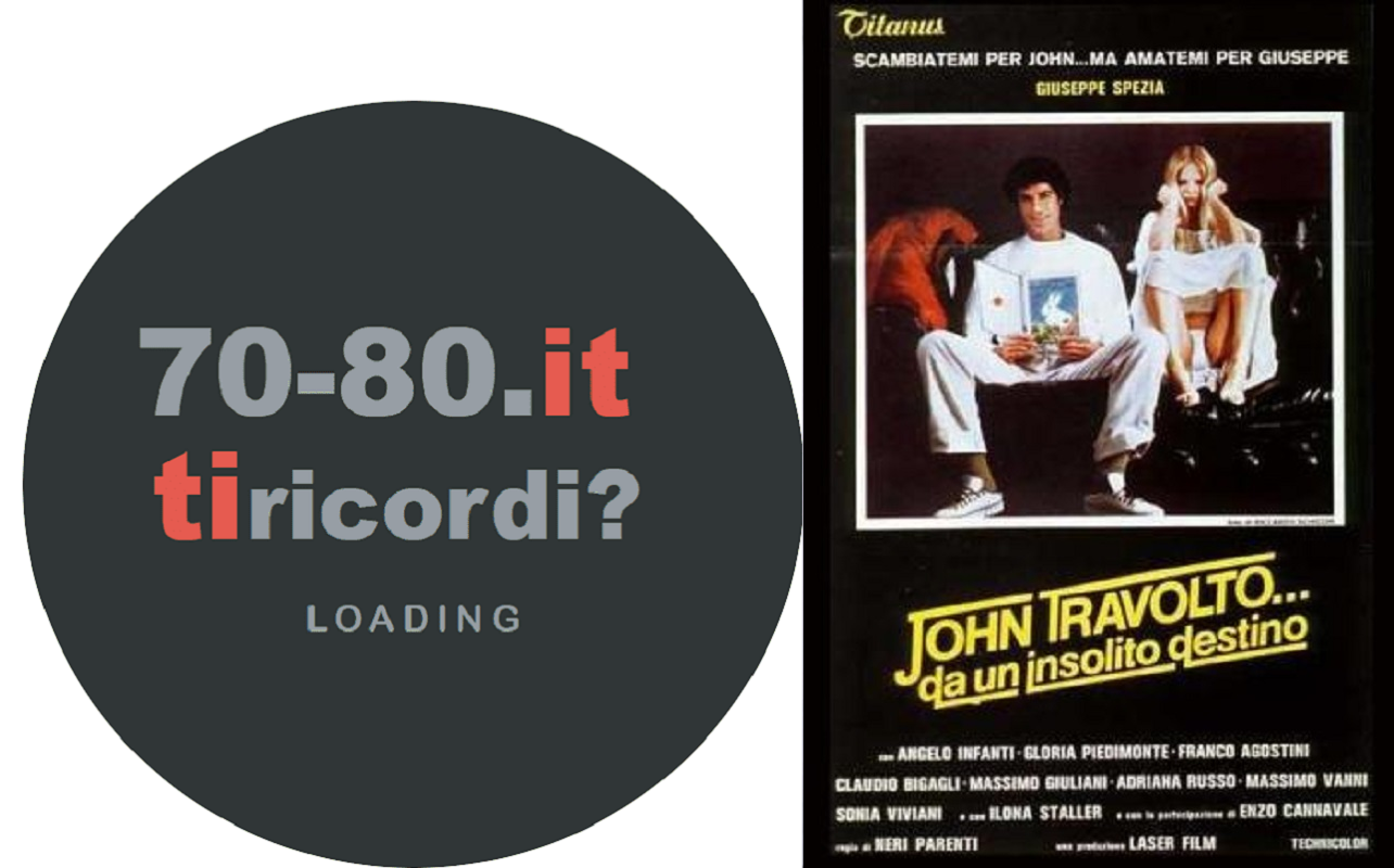 1979. Al cinema esce John Travolto da un insolito destino. Protagonista semiserio il sosia 1979. Al cinema esce John Travolto da un insolito destino. Protagonista semiserio il sosia