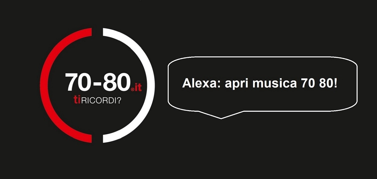 Alexa: apri Musica 70 80!