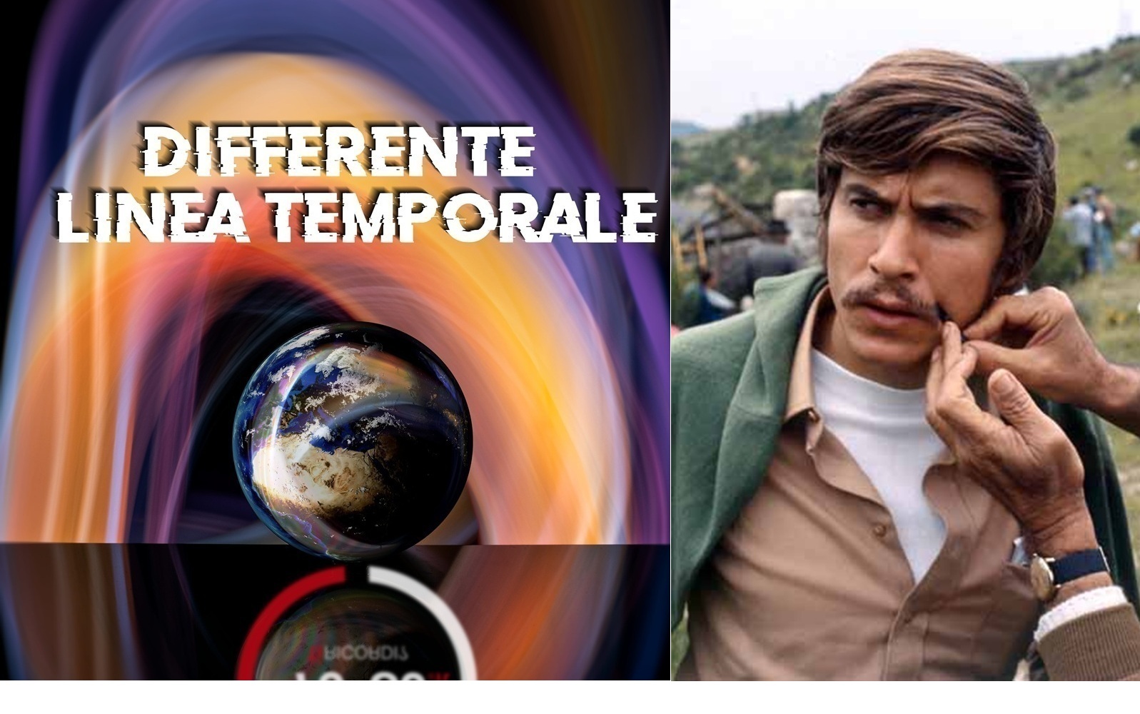 Gianni Morandi, Differente linea temporale
